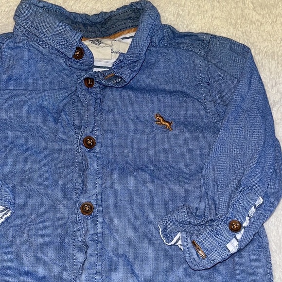 (3 for$10) L.O.G.G button down top - Picture 3 of 4